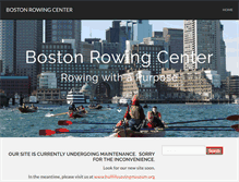 Tablet Screenshot of bostonrowingcenter.org